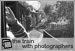 Trenul cu fotografi
